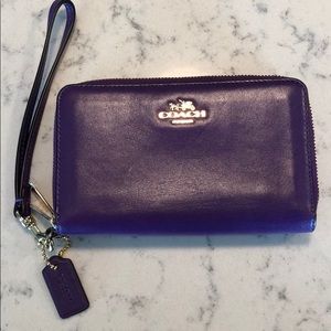 Coach Zip Around Wallet